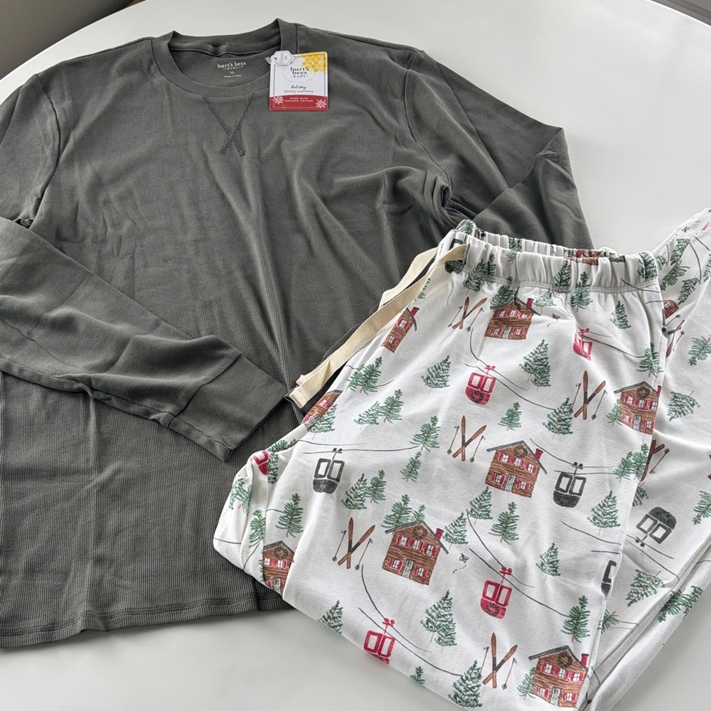 Burt’s Bees Ski the Alps Men’s Pajama Set